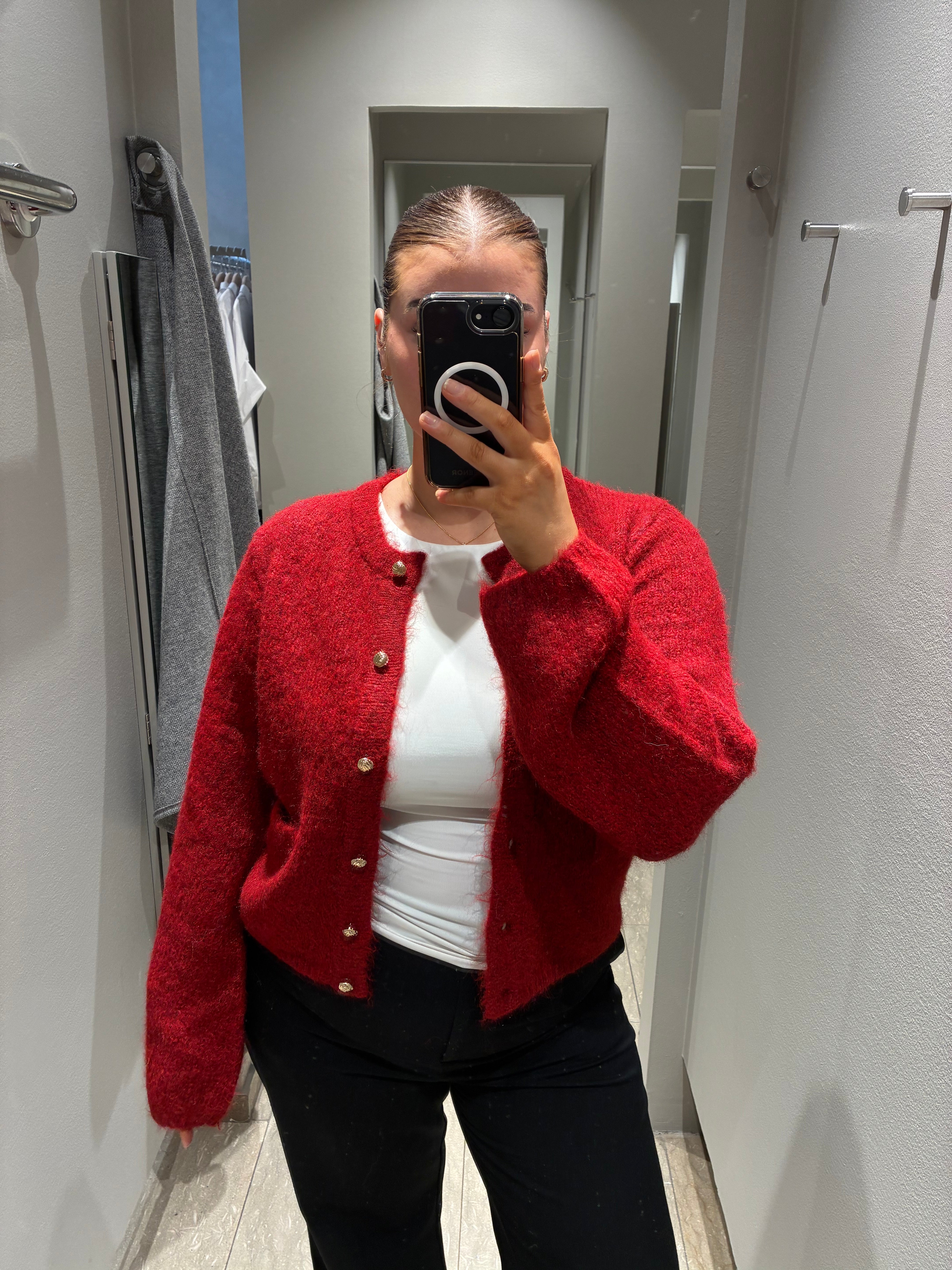 OBJSAGGIA Pullover - Karanda Red